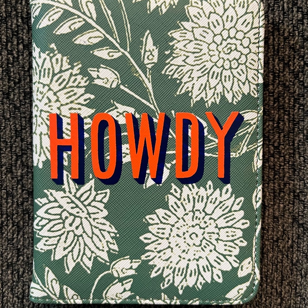 Anthropologie Howdy Passport Holder